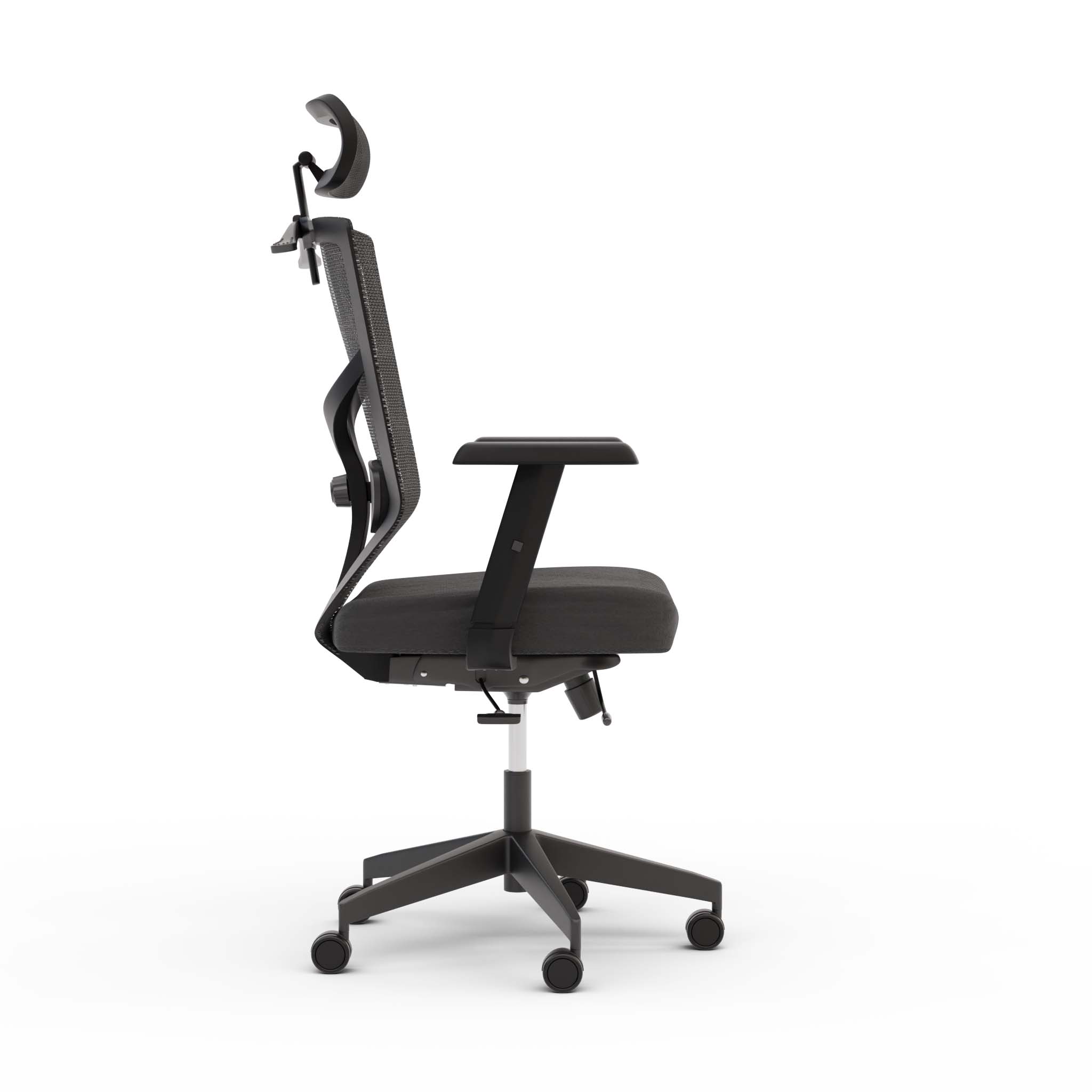 Ergonomischer Bürostuhl LENDA schwarz